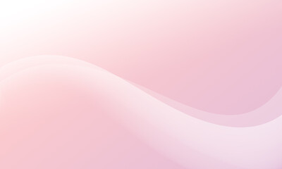 abstract pink gold stripes lines wave curves on soft gradient with shine light background