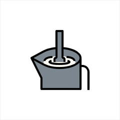 electric plug isolated on white