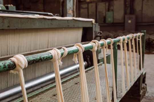 cotton thread production