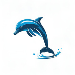 dolphin silhouette, ocean life, marine animal, sea creature, jumping dolphin, playful, beach theme, water icon, aquatic life, wildlife art

