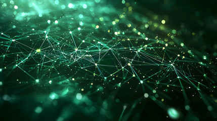Obraz premium Decentralized systems and cloud computing visualized background wallpaper of technological networks in a digital environment