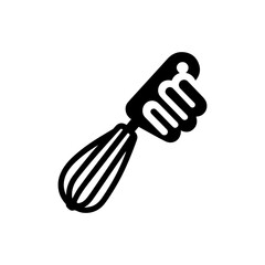Baking whisk icon with transparent background