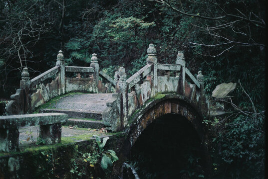 Abandoned Stone Bridge in China
