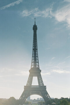 Eiffel Tower Captured on Film