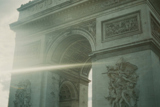 Arc de Triomphe Captured on Film