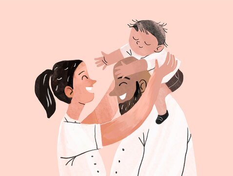 Happy family