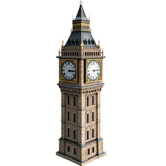 big ben london isolated on transparent background png
