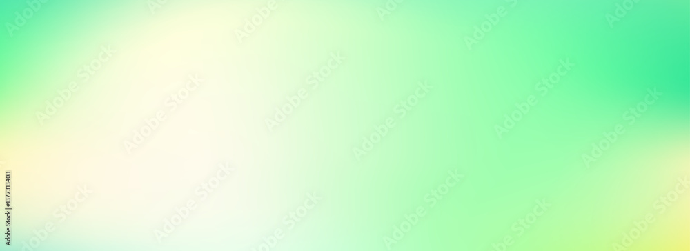 Poster light green smooth gradient. springtime color blurred background. summer mood blurred gradient backd