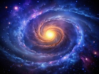 Minimalist Galaxy Background: Cosmic Stardust and Celestial Design