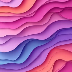 Obraz premium Abstract Colorful Wave Layers. (1)