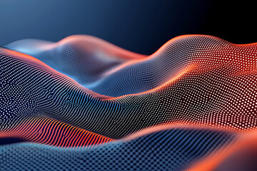 Holographic Background.Vibrant abstract geometric textures digital art colorful background contemporary style close-up view modern aesthetic	