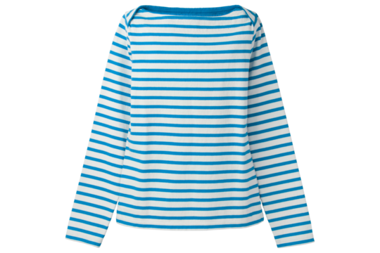 ボーダーシャツ (horizontal-striped shirt)
