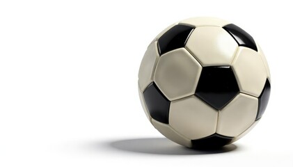 Obraz premium Isolated football with shadow on white background , game, american football, play