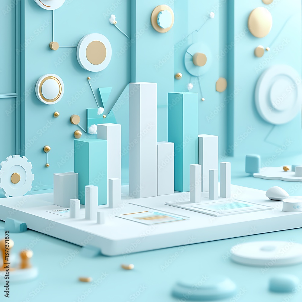 Poster abstract data visualization (2)
