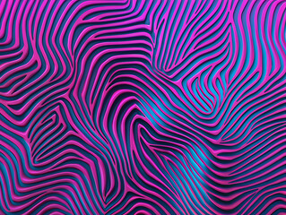 Obraz premium Holographic Background.Vibrant abstract geometric textures digital art colorful background contemporary style close-up view modern aesthetic.