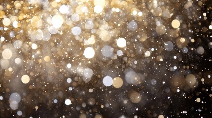 A mesmerizing blur of soft, glowing light dances across the frame, creating an ethereal atmosphere. The warm hues blend seamlessly, evoking a sense of tranquility and wonder.