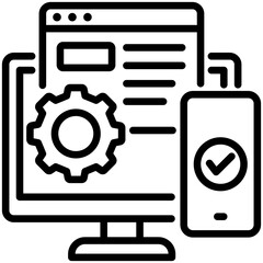 Digital Platform Icon