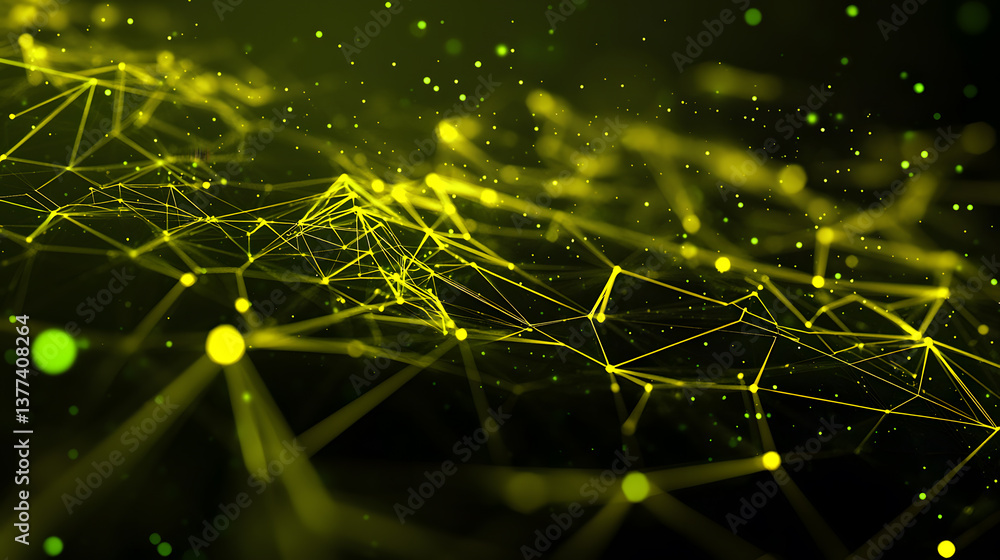 Poster dynamic cloud computing background wallpaper decentralized systems visualization technology environm