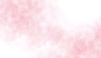 Thin pink smoke, vapor and pink gas clouds