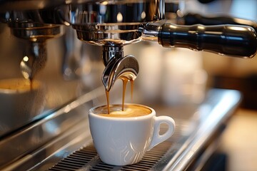 Espresso pouring into a cup (1)
