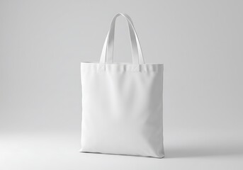 A simple, blank canvas tote bag ready for your design, a clean and minimalist presentation against a neutral background.