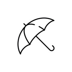 Obraz premium Umbrella icon. Simple Umbrella icon for social media, app, and web design. Vector illustration.