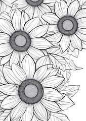 Flower Coloring Page