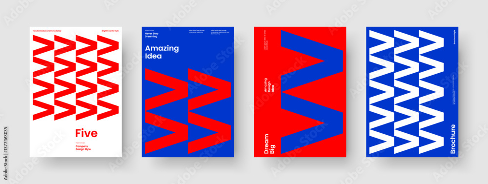 Canvas Prints geometric business presentation layout. creative background design. modern report template. poster. 