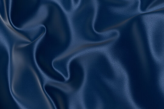 Blue textured fabric
