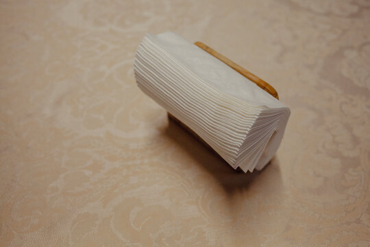 Napkins still life