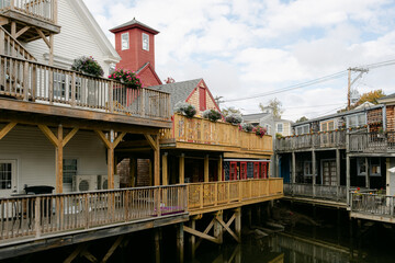 quaint houses in Kennebunkport Maine 