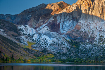Convict Lake fall colour closeup