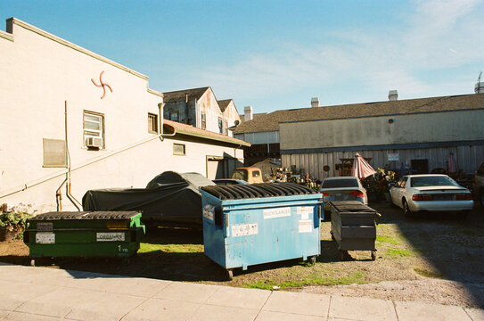 Lot Behind a Business