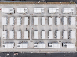 energy storage system or battery container unit