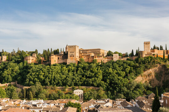 Alhambra on the hillside