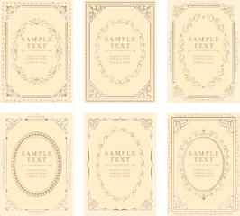 アンティーク　ビンテージ　フレーム飾り枠
