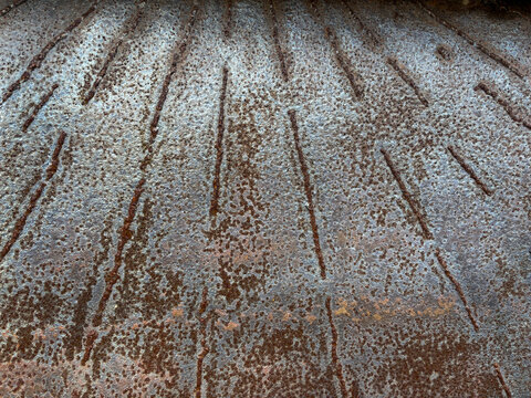 rusty metal surface