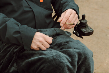 Medical Cannabis Use for Pain Relief in a Wheelchair