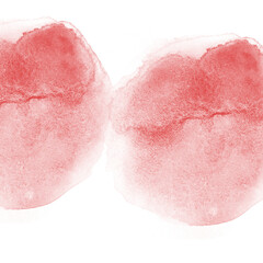 Watercolour Stain Abstract Painting