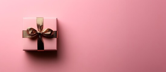 A wrapped object is on a solid surface.