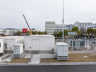 energy storage system or battery container unit