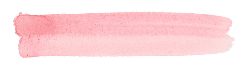 pink brush isolated on transparent background