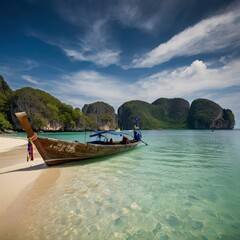long tail boat in Thailand