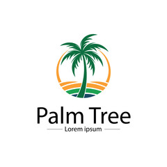 Palm tree logo