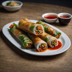  Vegetable Spring Rolls