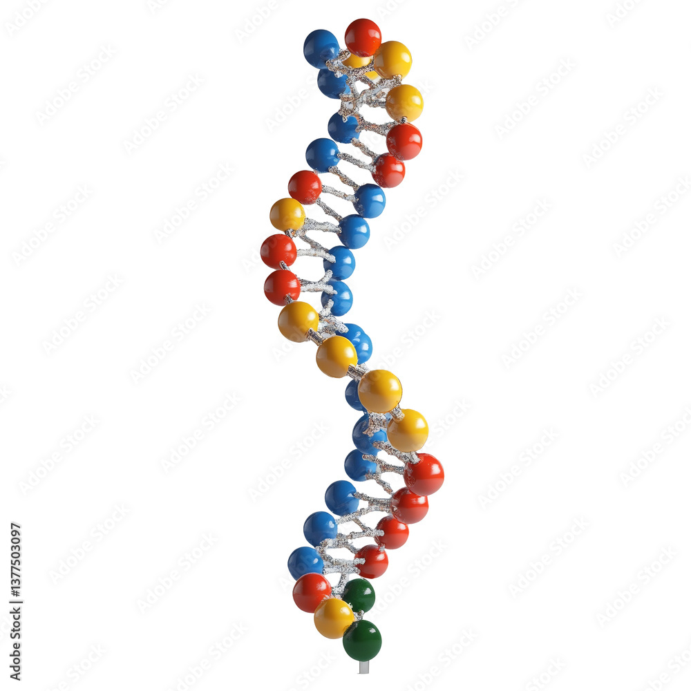 Poster exploring the double helix structure of dna against a backdrop featuring a vibrant hue, dna structur