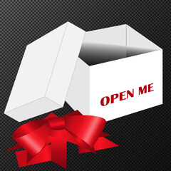 open gift box