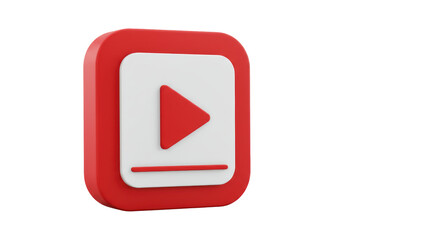 Isolated Youtube Logo Icon