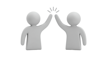 Isolated High Five Figures