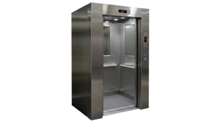 Isolated Elevator Cabin